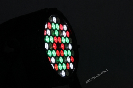 Par Light Outdoor:54x3W, RGBW, Edison